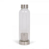 thermos bottle with tea infuser on a white background